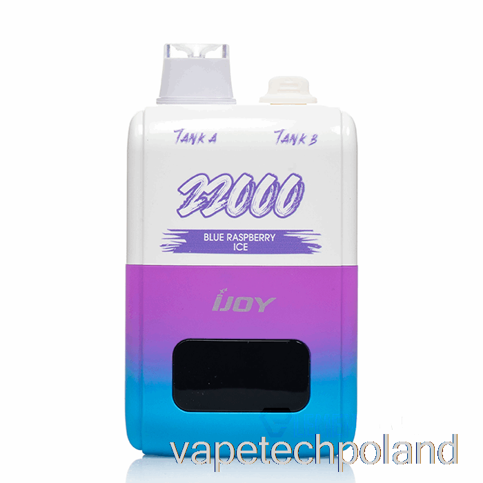 Vape Shop Warszawa Ijoy Sd22000 Jednorazowy Niebieski Malinowy Lód